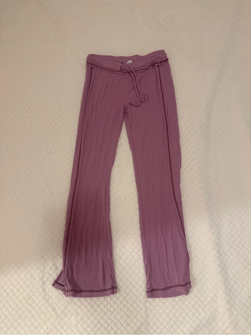 Urban Outfitters Mauve/Pink Drawstring Track Pants